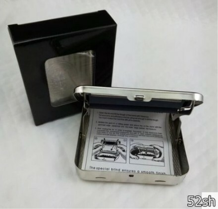 78mm 半自動 金屬 不鏽鋼 可攜式 捲菸器 捲煙器 6mm/8mm