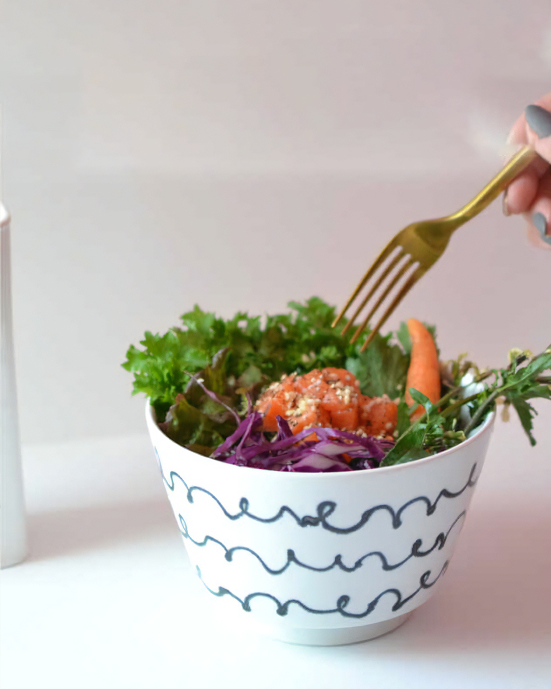 Handmade Porcelain Bowl Tilde｜Hasami Ware