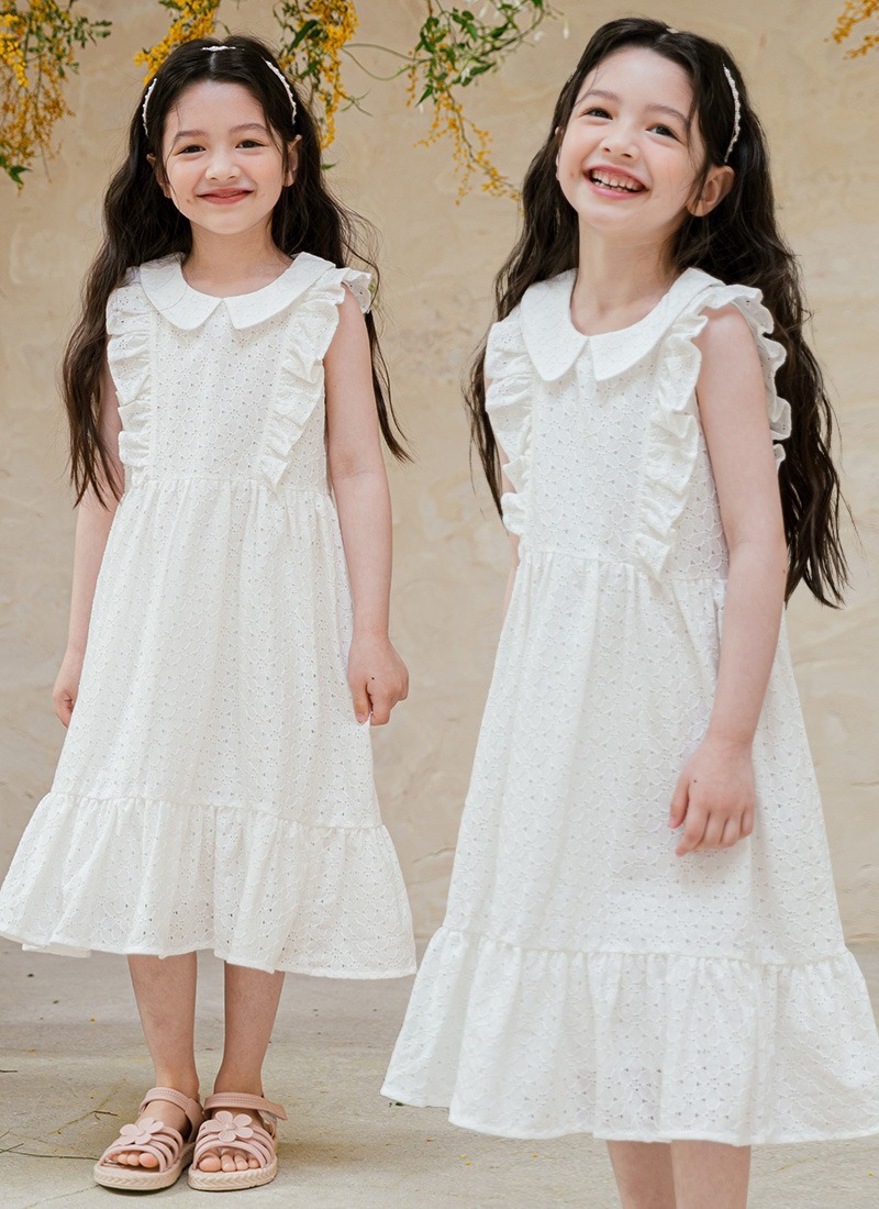 BebeTailor♡掌上明珠白洋裝