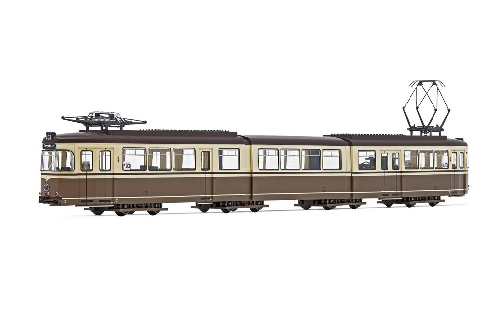Rivarossi HR2859D HO規 Duewag tram Gt8 數位路面電車