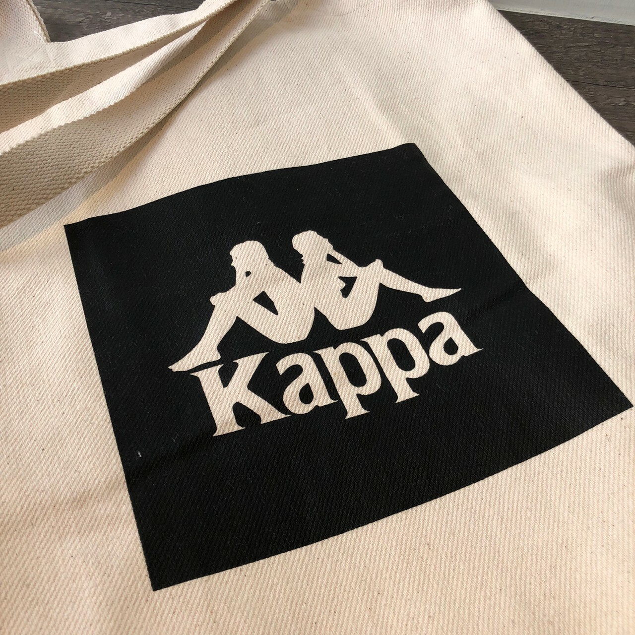 Kappa 帆布包 帆布袋 斜背包 側背包 手提袋