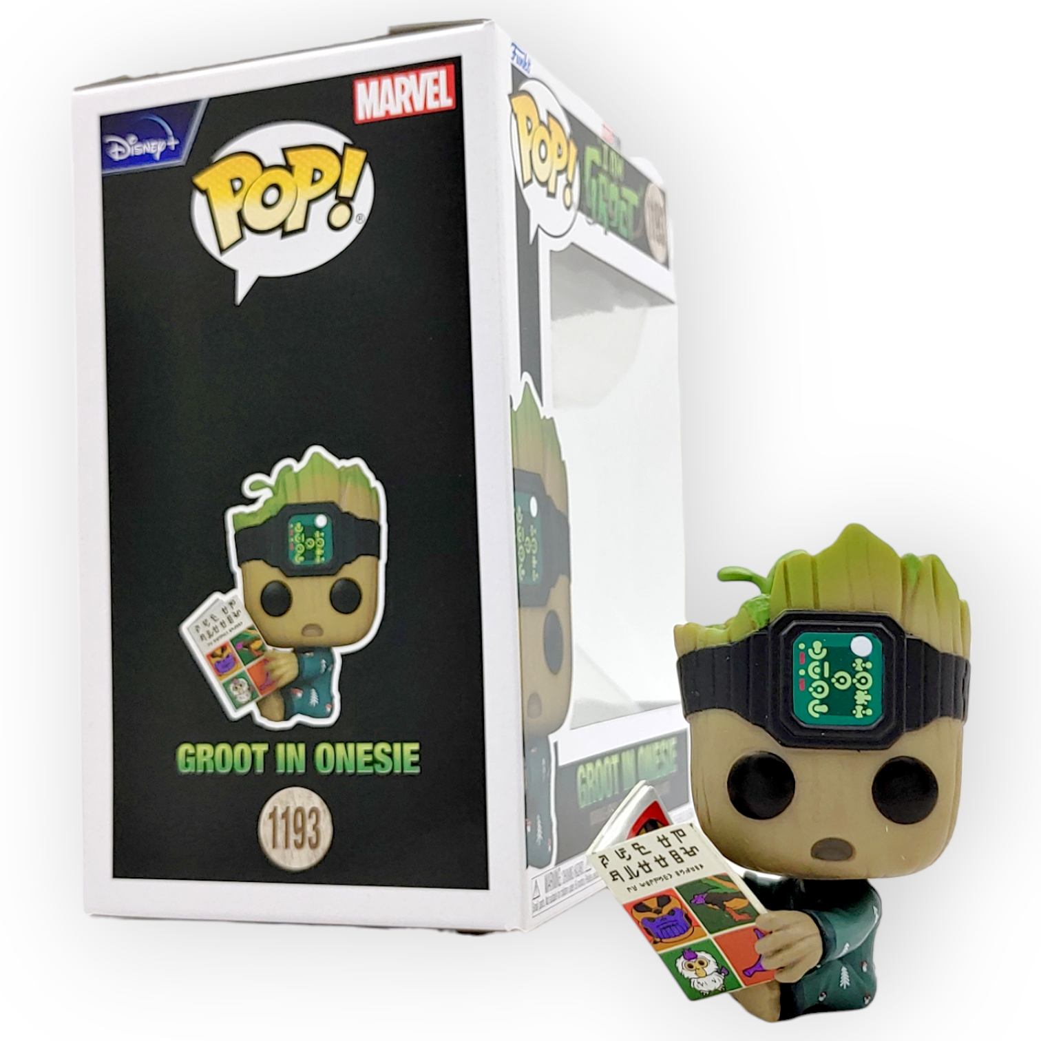 FUNKO POP<我是樹人>樹人寶寶(連體衣-睇書)-No.1193