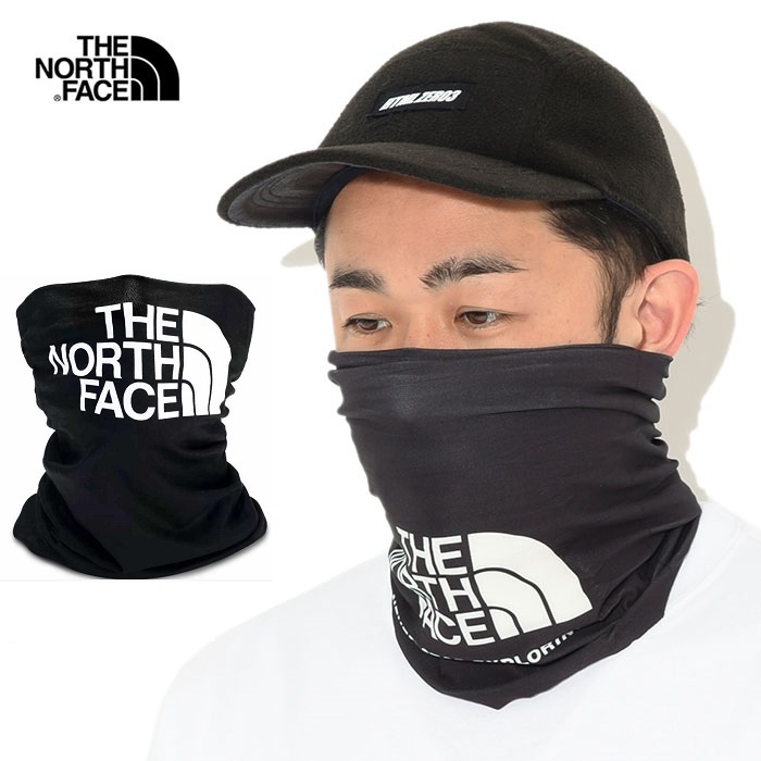 ☆ETW☆【EASY TO WEAR】THE NORTH FACE 北臉 多功能彈性 防曬排汗 魔術頭巾 面罩 可當口罩 / 圍脖 黑色 現貨