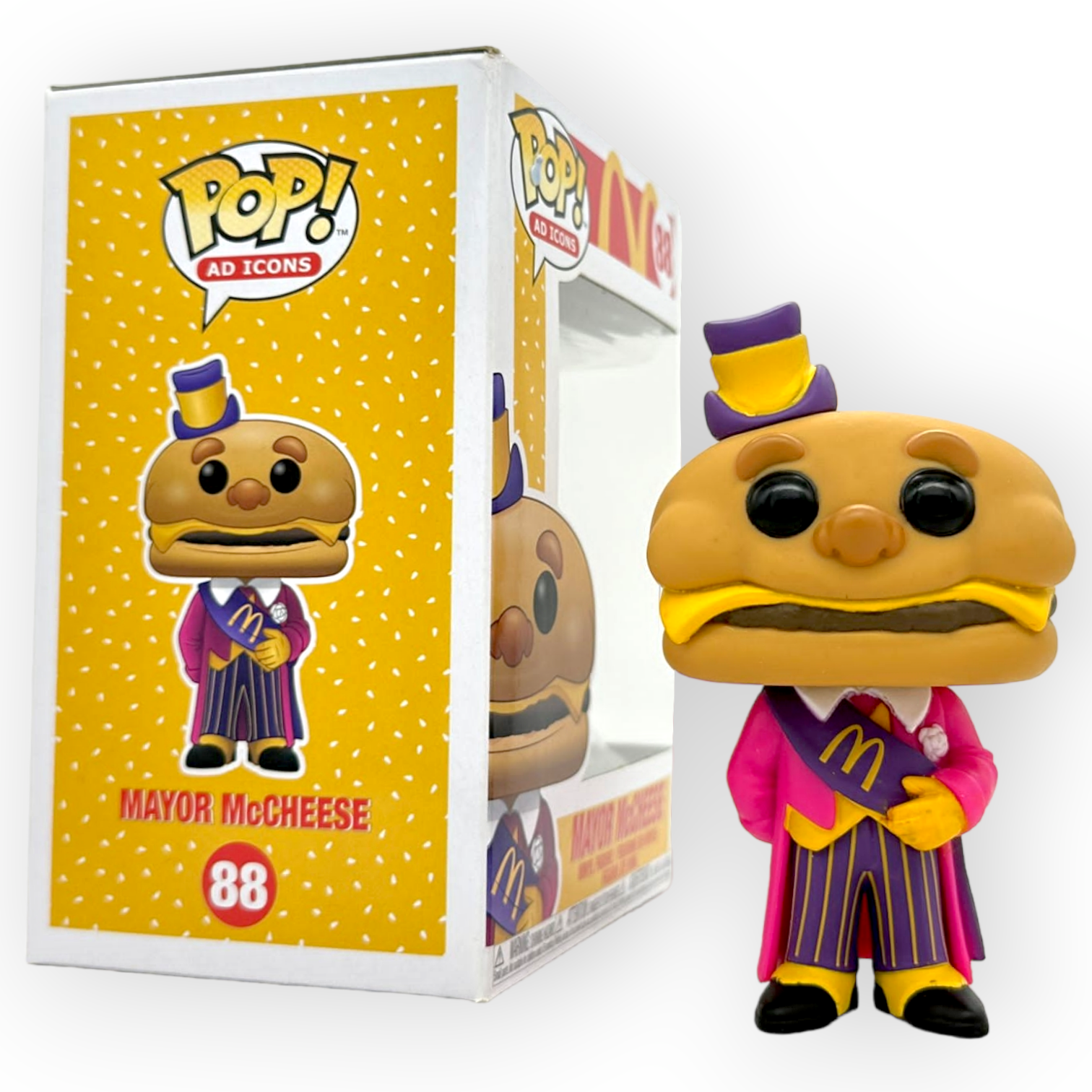 FUNKO POP <McDonald>芝士漢堡市長No.88