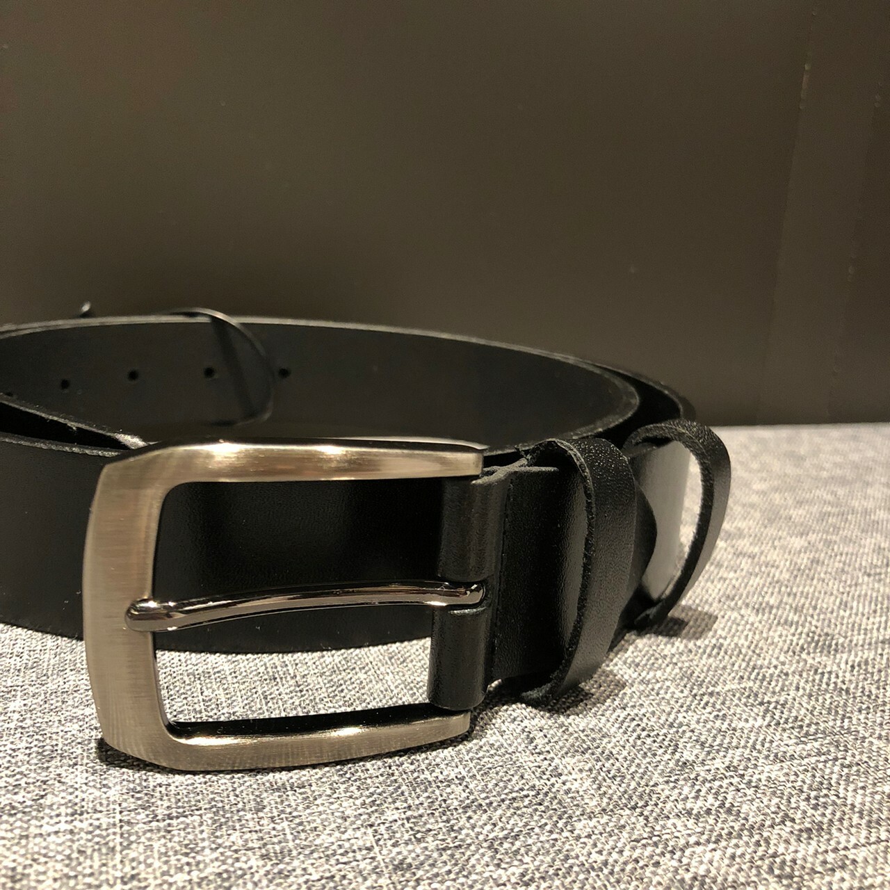 皮帶 皮革 方形頭