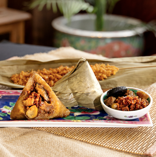 金珠肉糭 傳統辣蝦米鹹肉糭