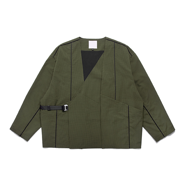 2023SS oqLiq Aura Protection two way samue 作務衣 長袖 機能 外套 (23SO03)