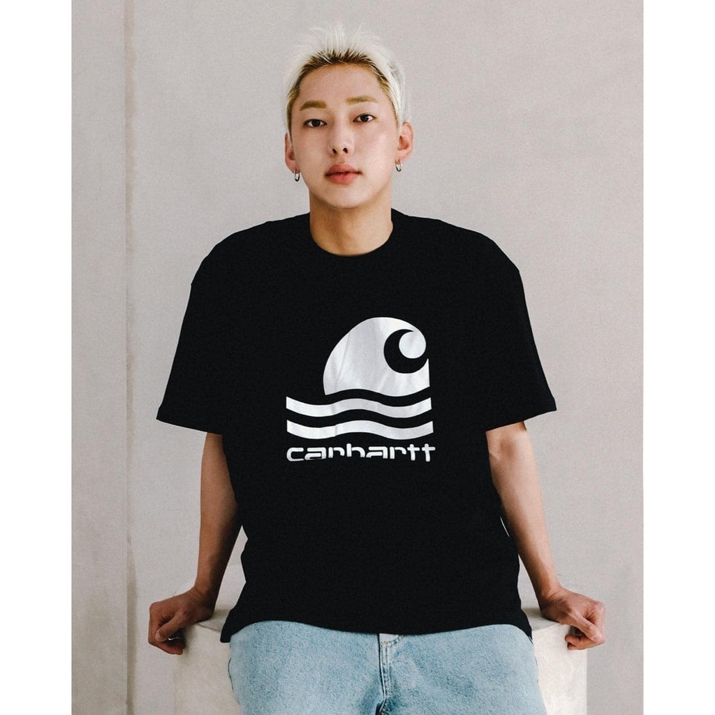 ☆ETW☆【EASY TO WEAR】CARHARTT WIP 歐版 Swim T-shirt 衝浪 波浪 水流 黑色 短袖 TEE 短T