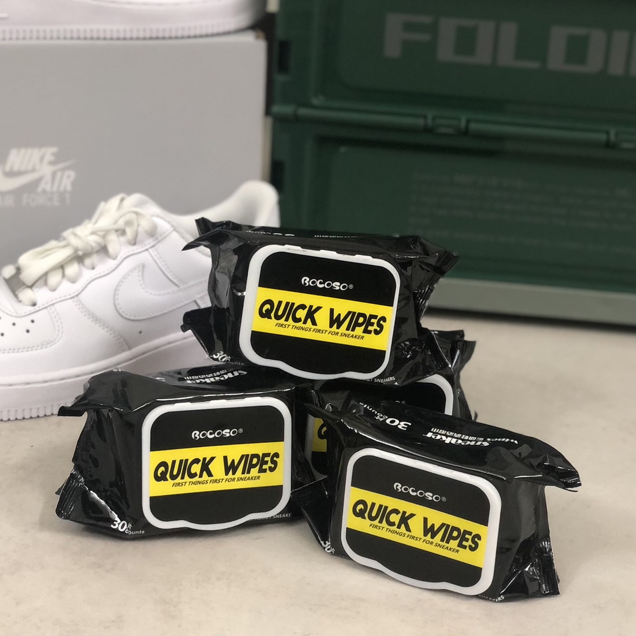 Bocoso Quick Wipes 擦鞋濕紙巾 球鞋清潔 去汙 保養 清潔 GB15979