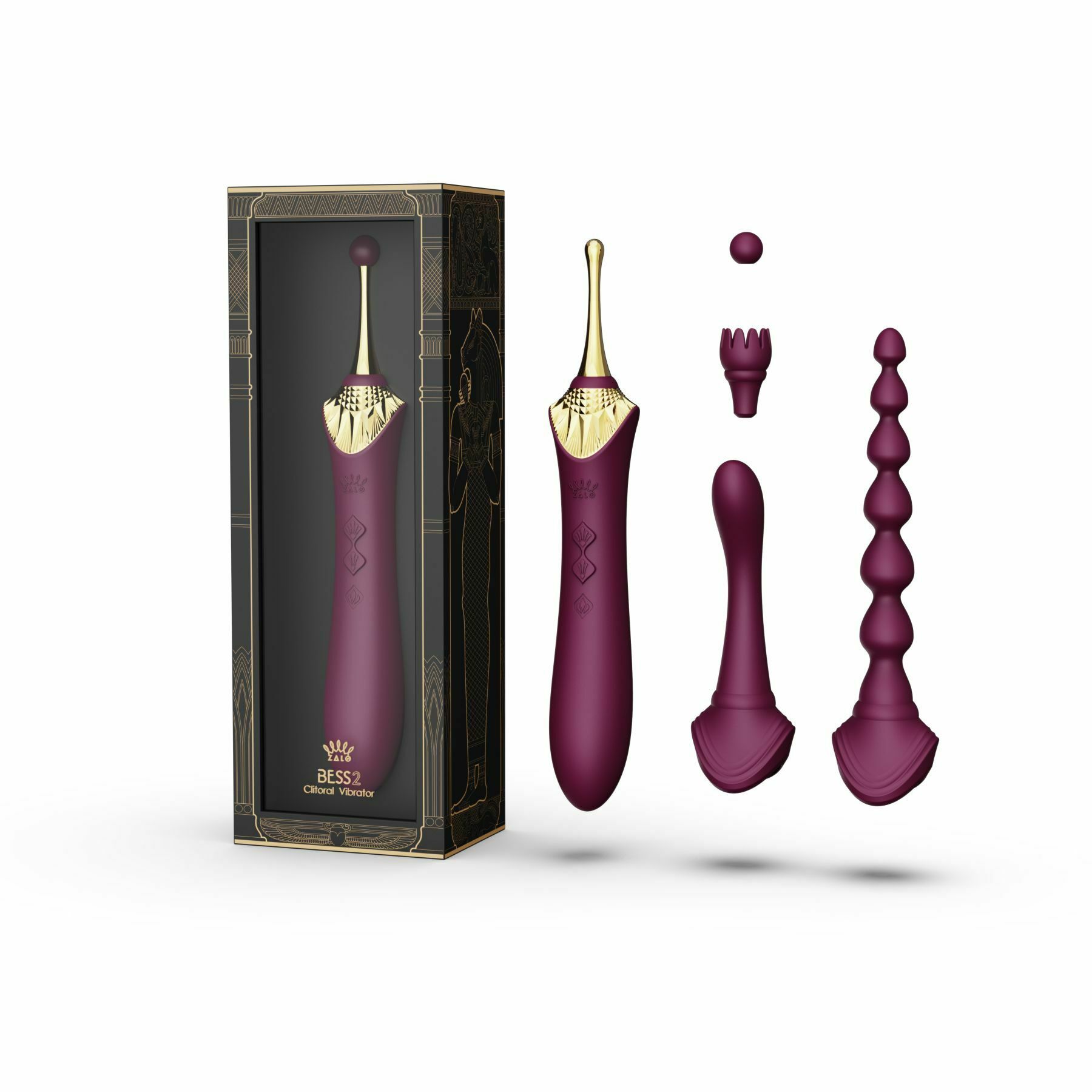 Zalo Bess 2 Clitoral Massager Purple