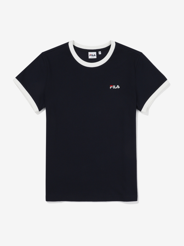 Ringer Basic Basic Linear Ringer Short Sleeve Tee 100 Black