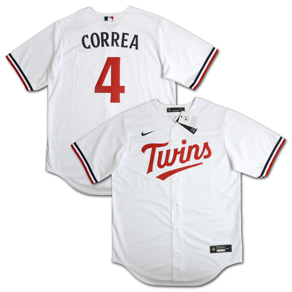 Nike 明尼蘇達雙城隊 Carlos Correa 主場 球迷版 球衣