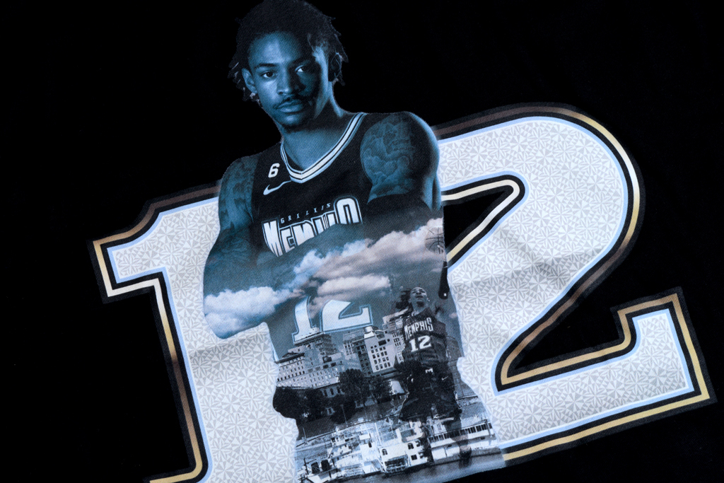 Stadium Essentials 曼菲斯灰熊隊 ja Morant 城市版 Player Skyline T-Shirt