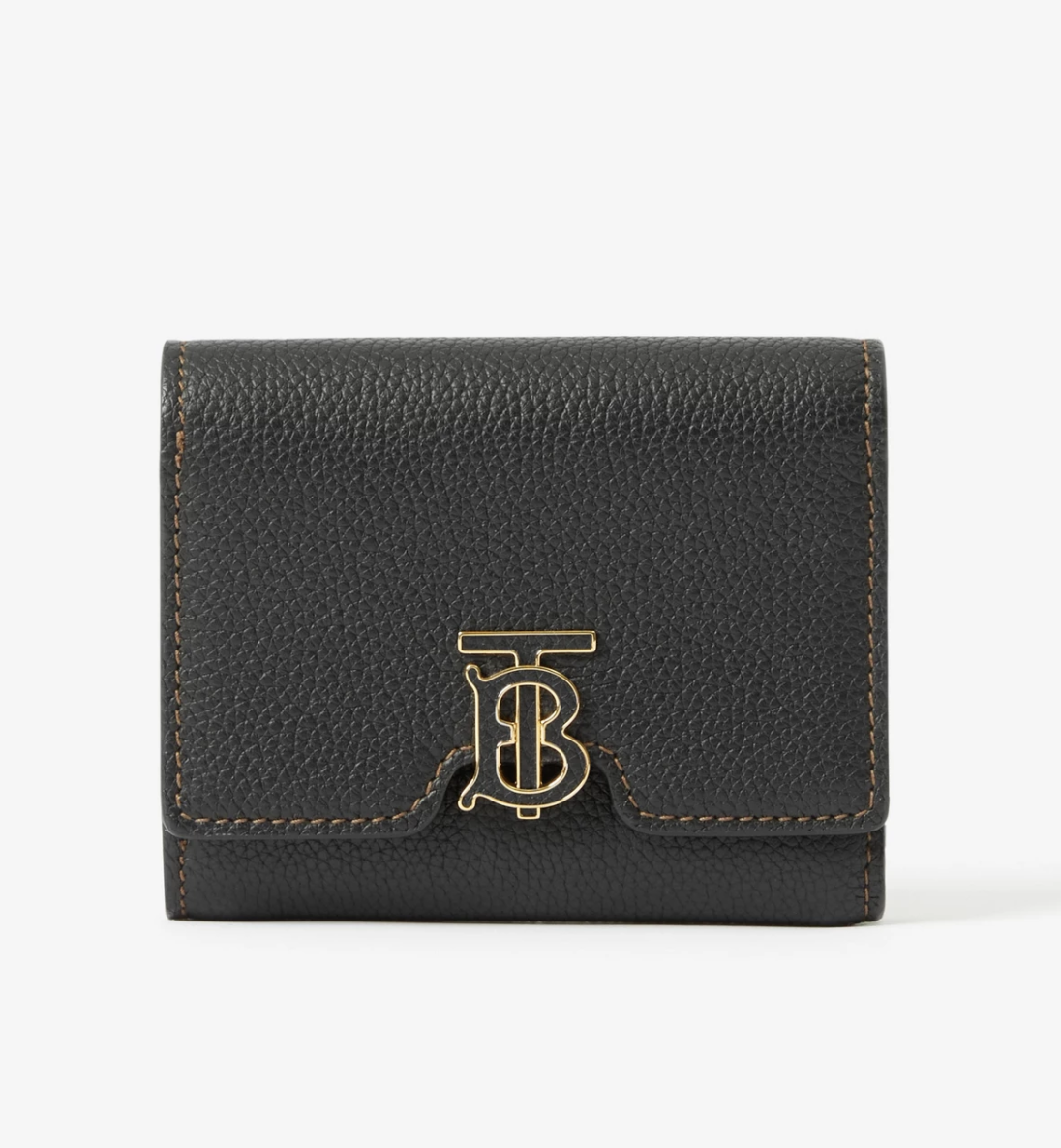 現貨｜BURBERRY Grainy Leather TB Compact Wallet