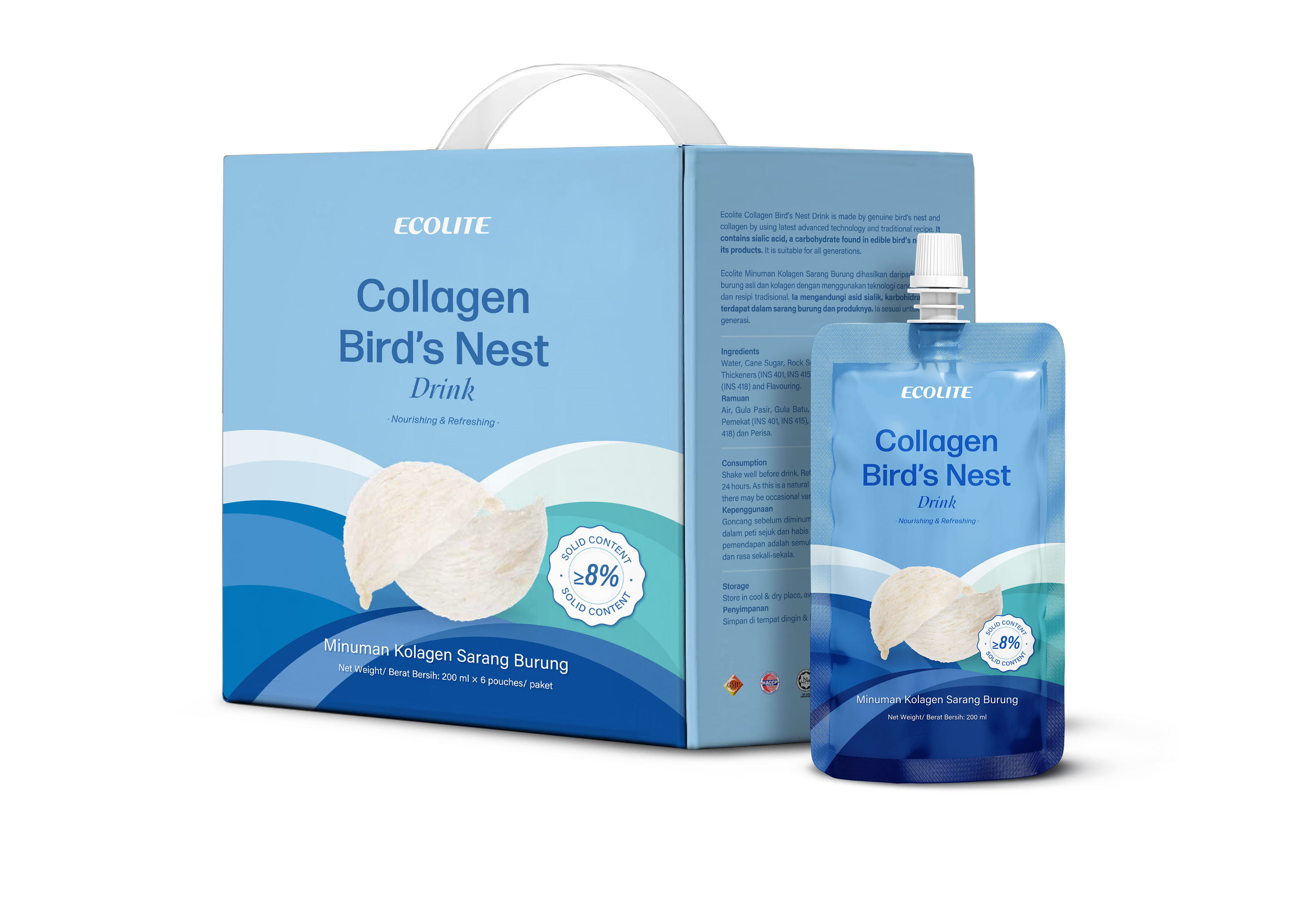 Ecolite Official Store Collagen Bird’s Nest Drink
