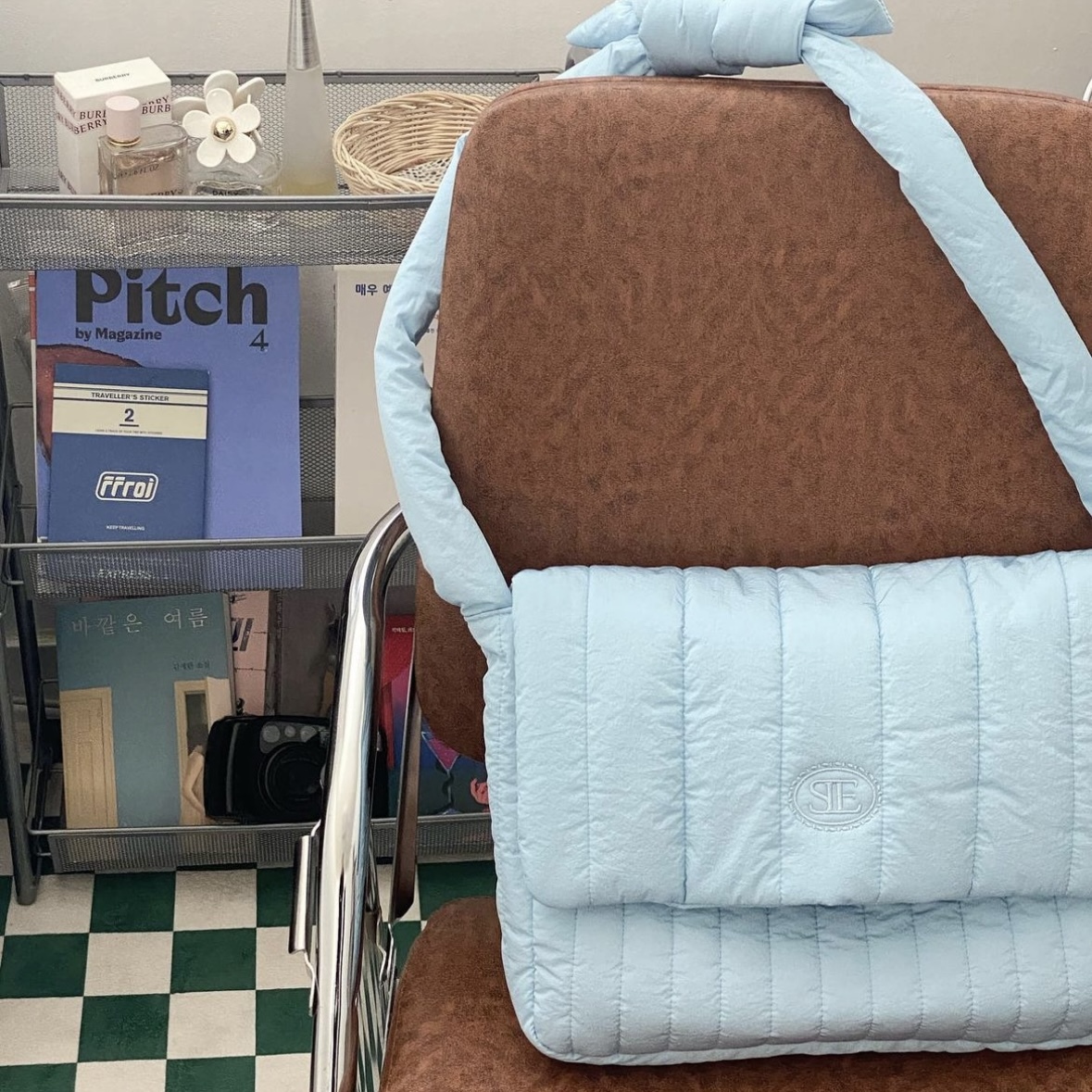 <韓國代購> SIENNE CROSS PADDING BAG