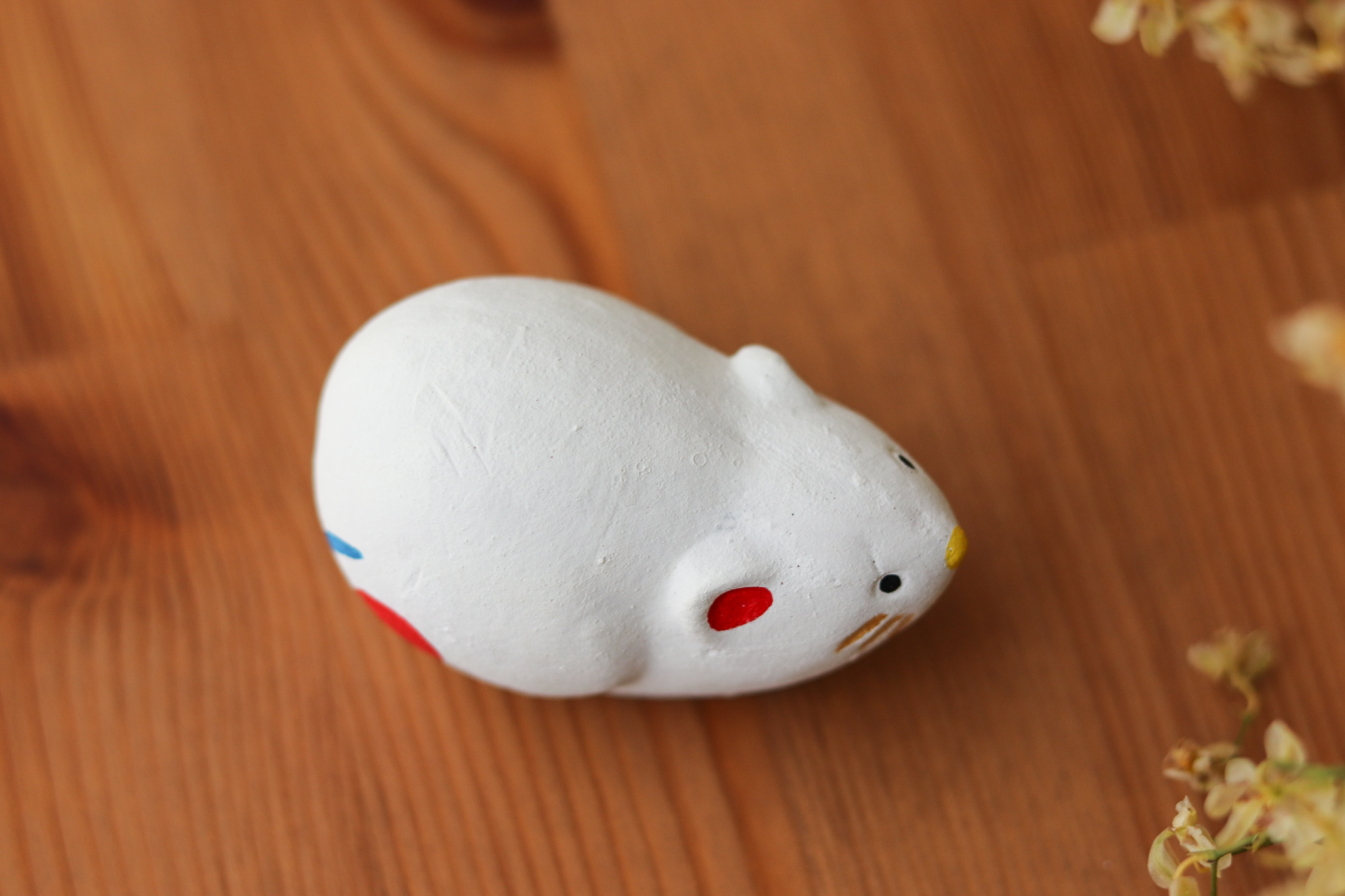 日本 尾崎人形 鼠 陶瓷擺飾