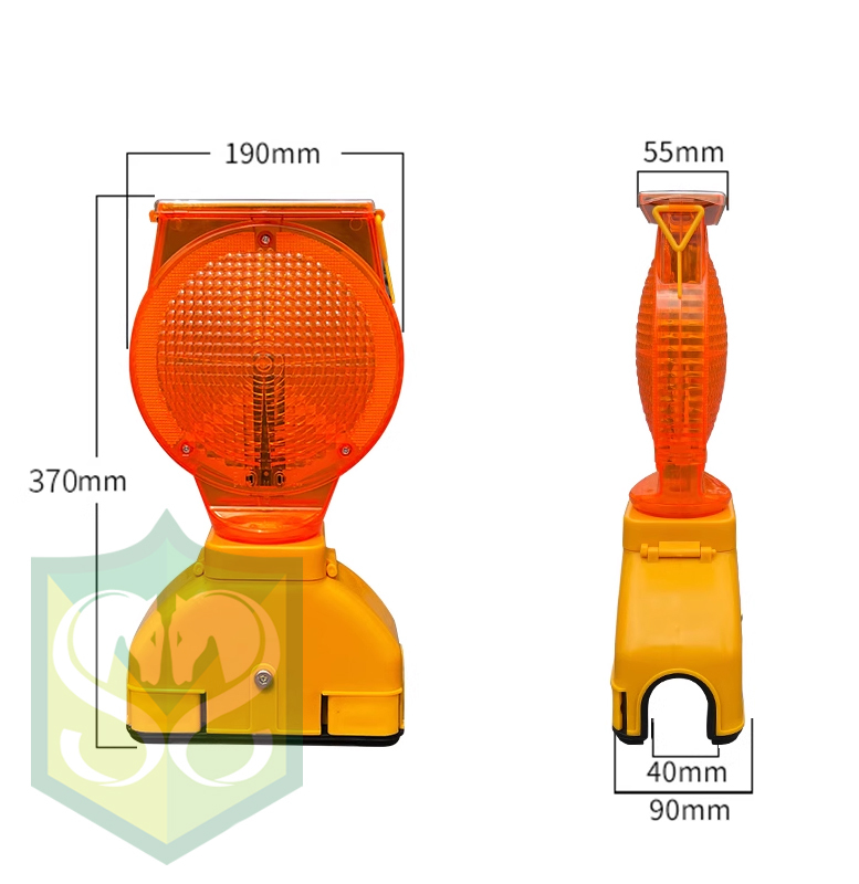 Flashing Barricade Light