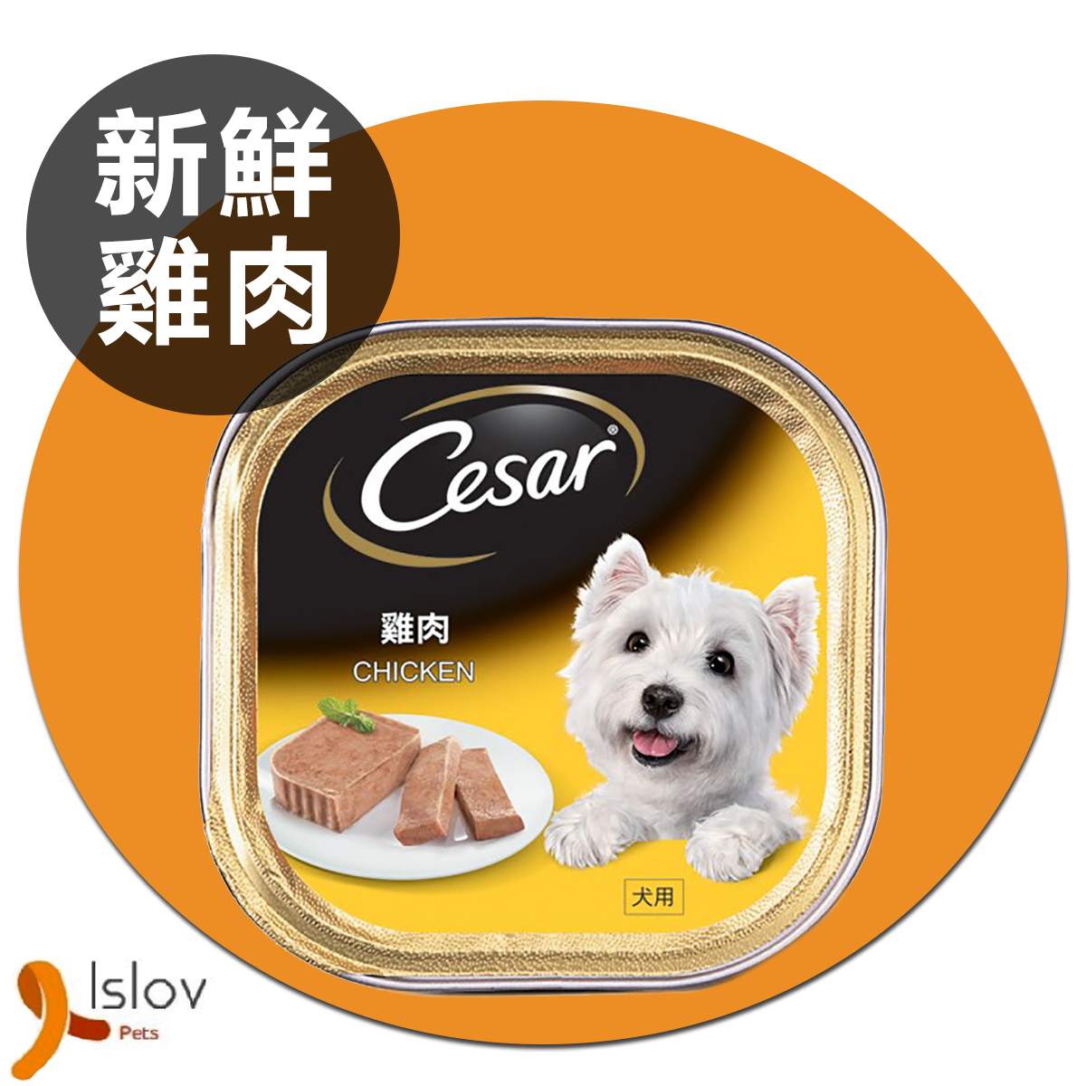 CESAR - 西莎純鮮肉系列 - 狗餐盒