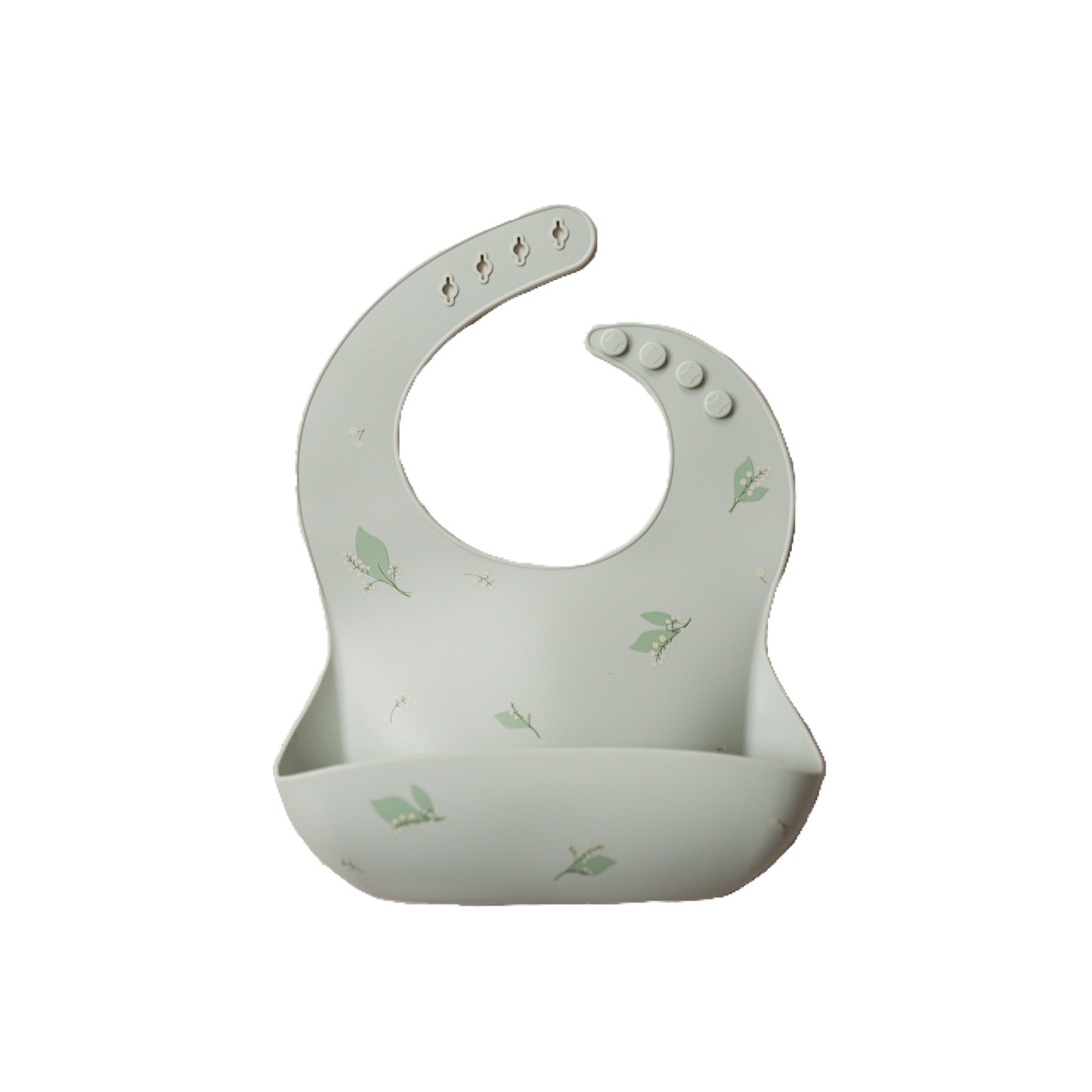 矽膠圍兜 - 鈴蘭