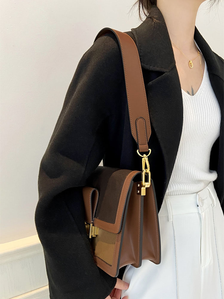 達芙妮肩帶配件包包改造腋下頭層牛皮帶子加寬包帶