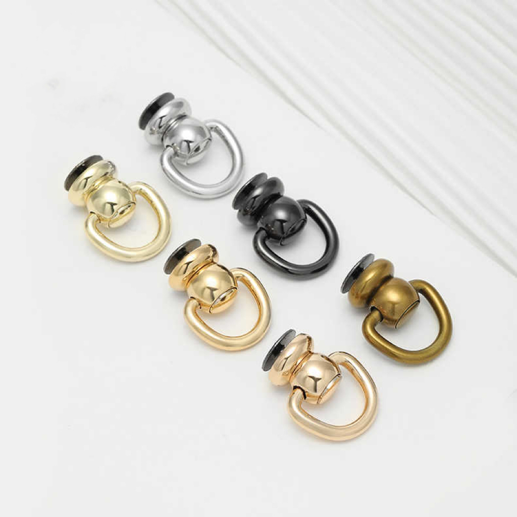 口紅包改造無掛勾包改裝打孔包側邊掛扣旋轉和尚頭