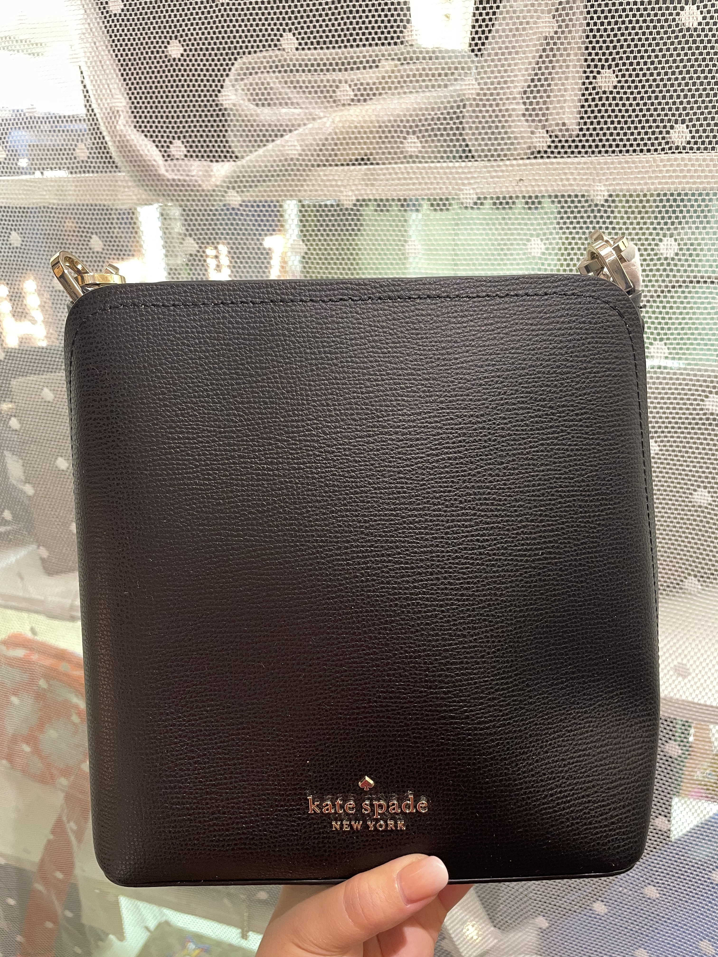 Kate spade 黑色水桶袋