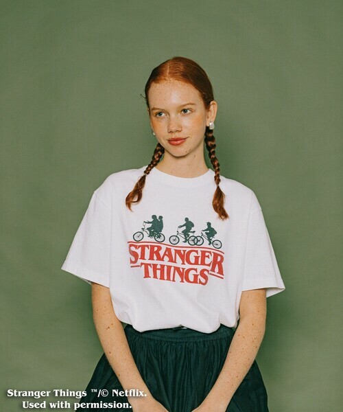 Stranger Things bicycle shadow T