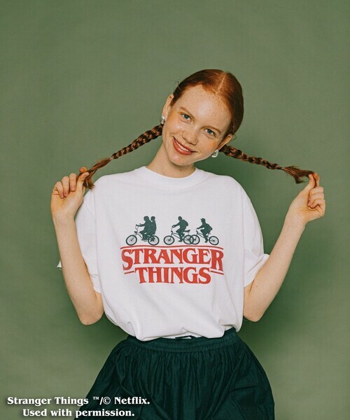 Stranger Things bicycle shadow T