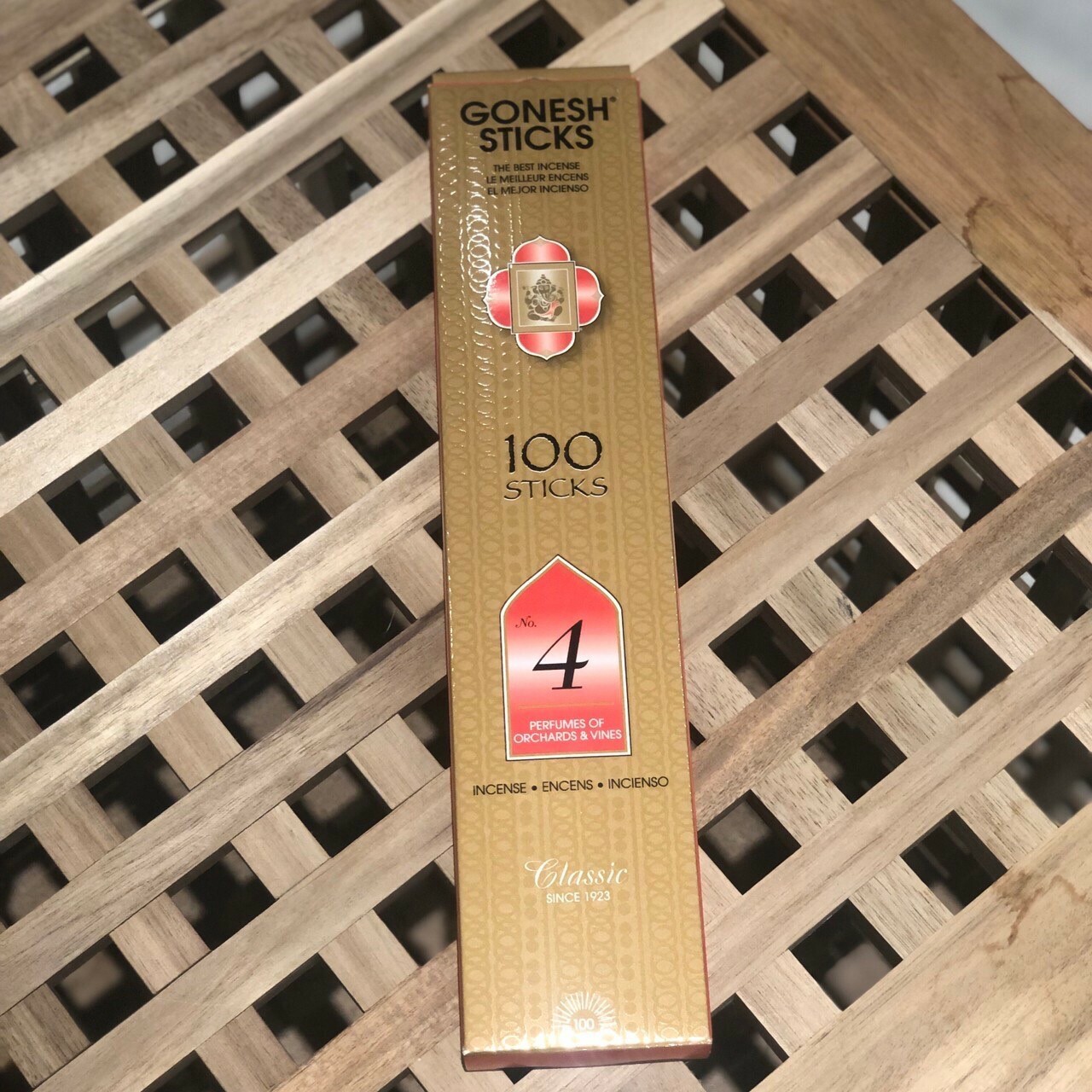 GONESH 香氛線香 100入 一盒裝 GO4100-DAL/GO8100