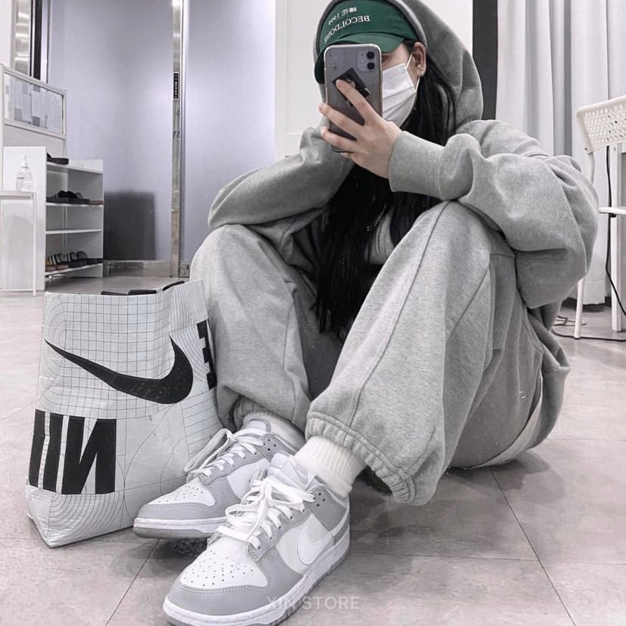 Nike Dunk Low Retro Grey White 低筒 酷灰