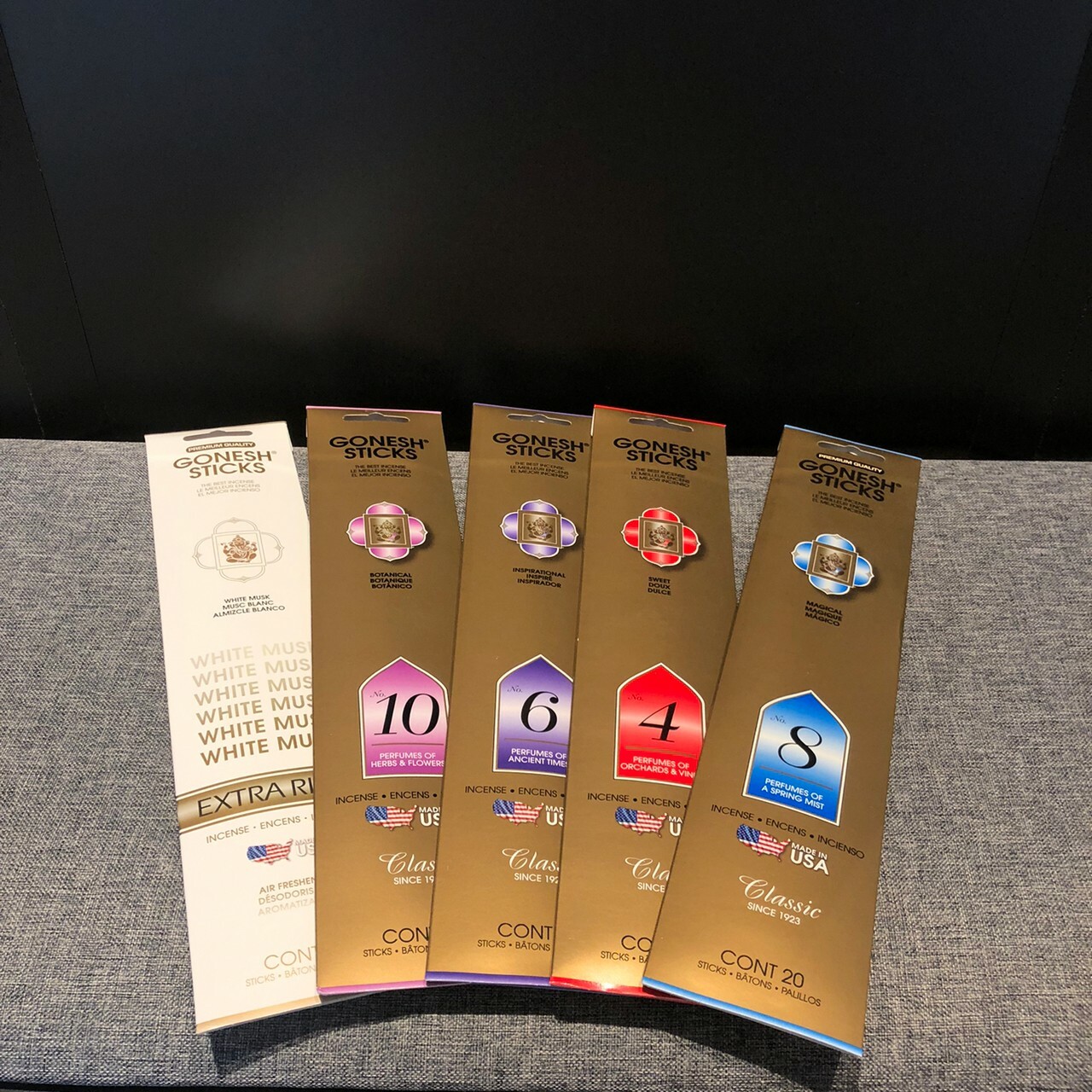 GONESH 香氛線香20入 GOXRWM/GOST04/GOST06/GOST08/GOST10/GOST12