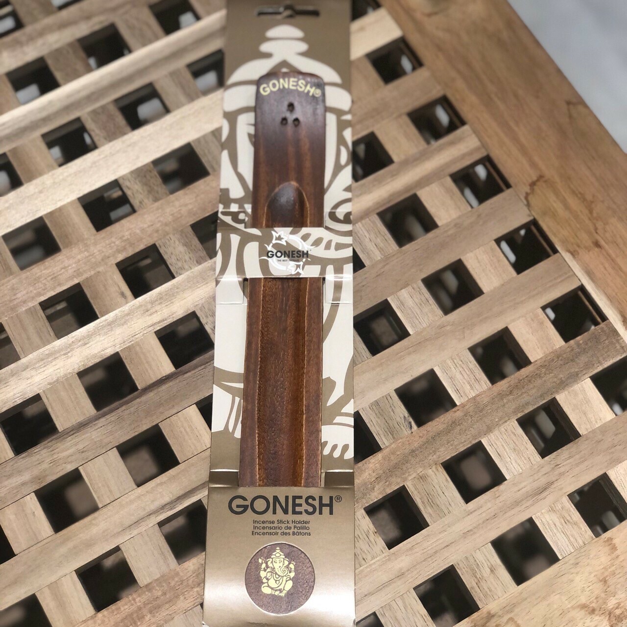 GONESH 專用線香板 線香版 原木製 GOWSHO