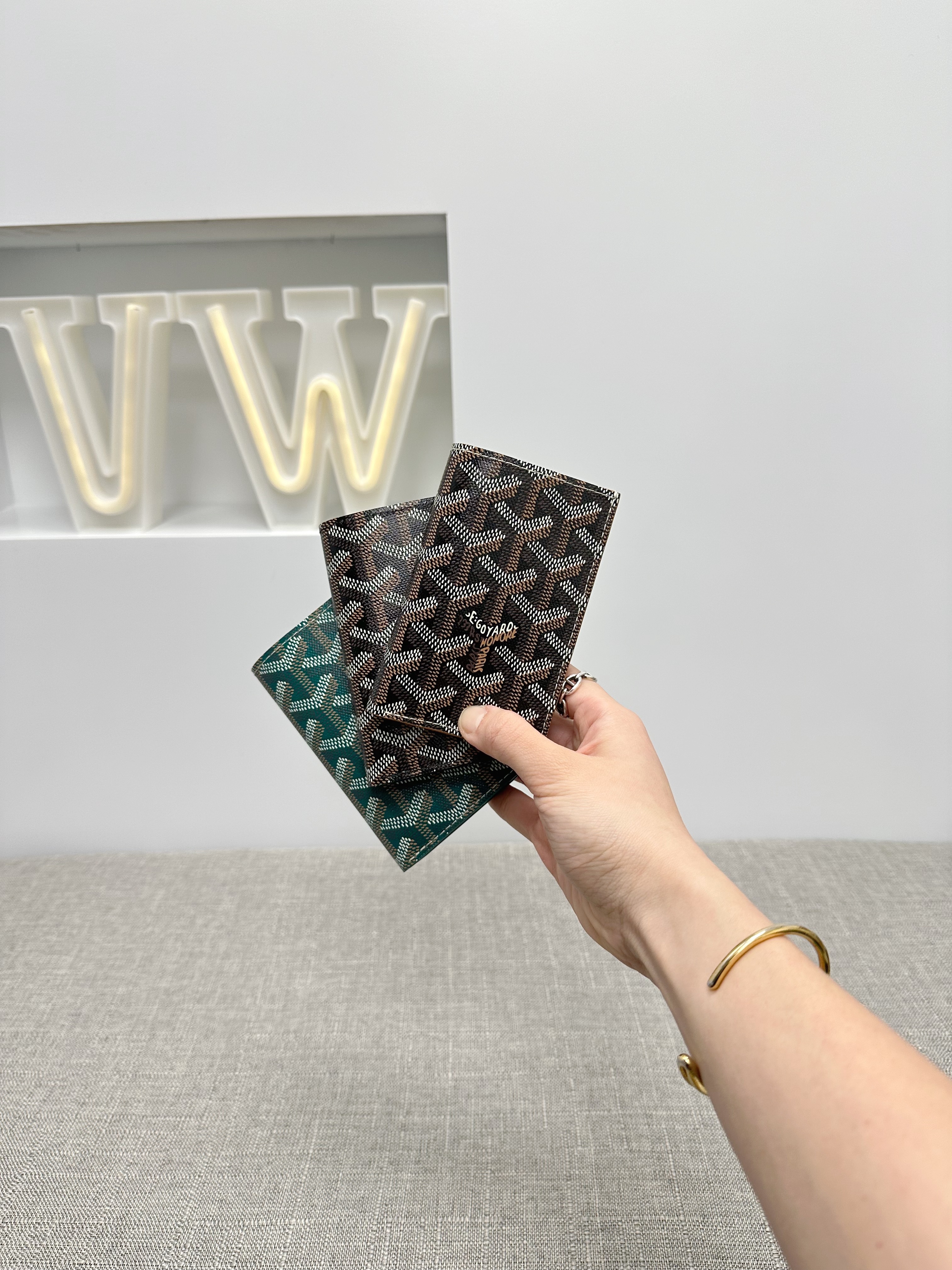 Goyard Flap Card Wallet