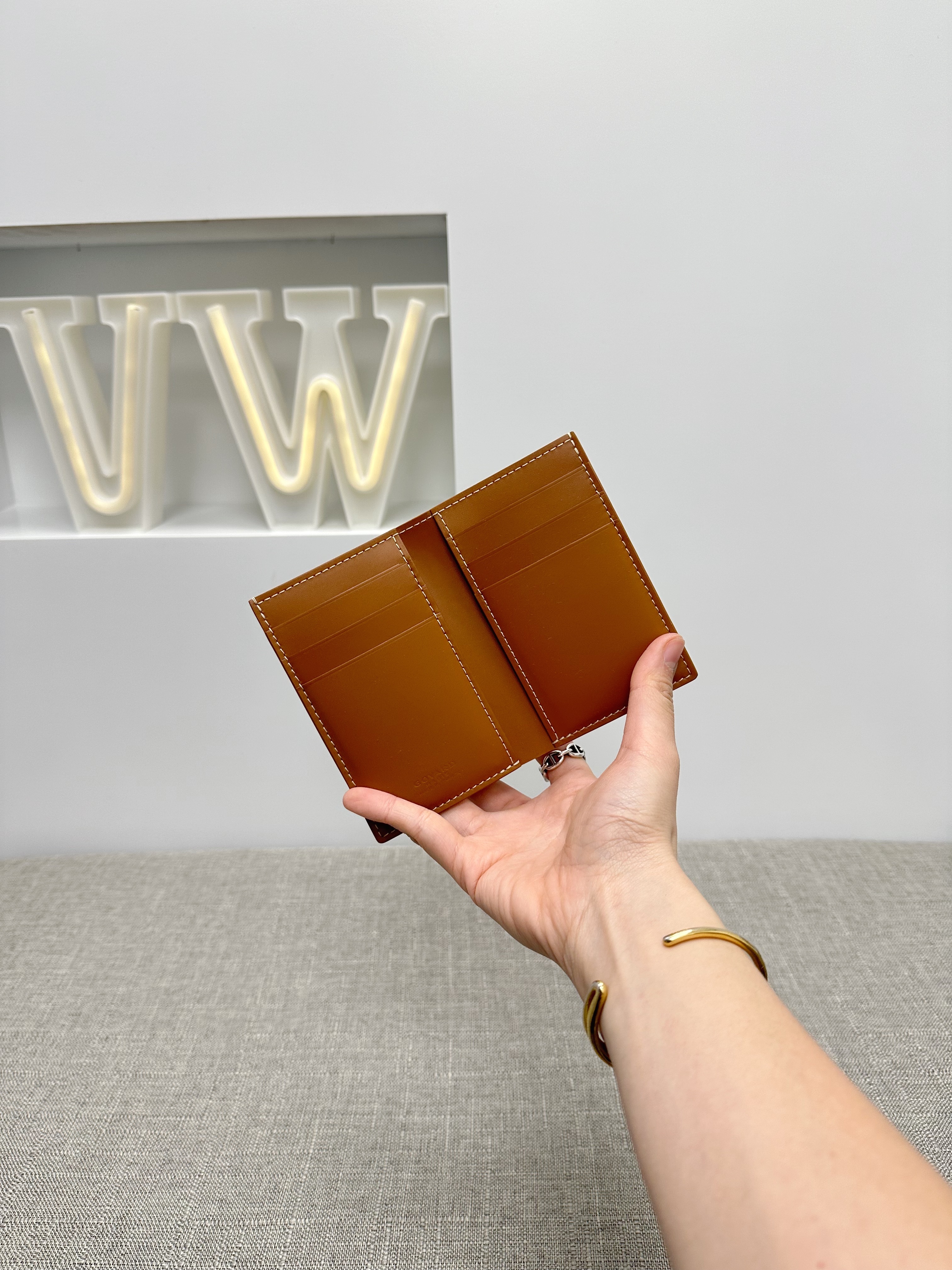 Goyard Flap Card Wallet