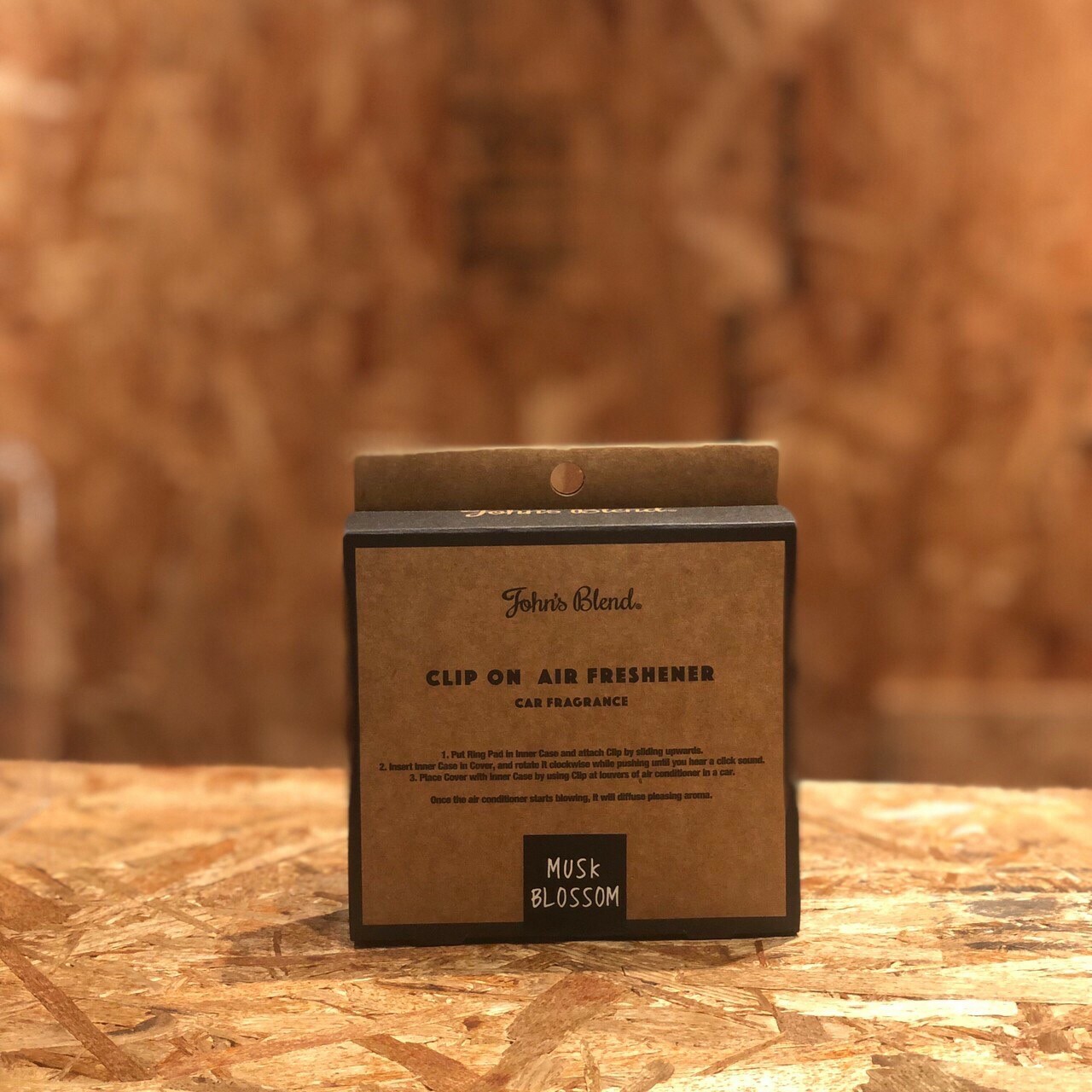 John's Blend 夾式方形車用芳香劑 OA-JON-33-1/OA-JON-33-6/OA-JON-33-10