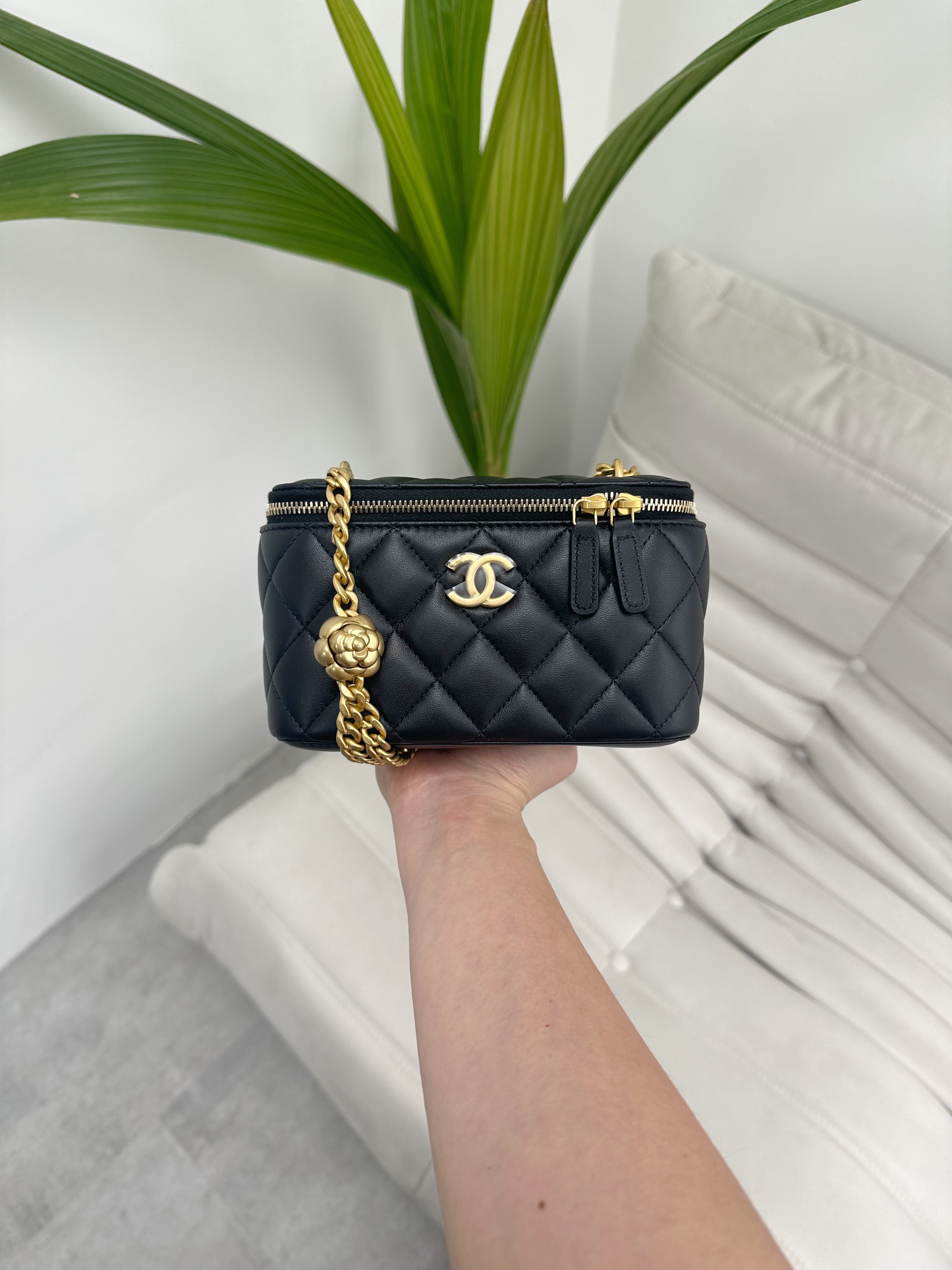 Chanel Small Vanity Box 山茶花扣 (AP3301)