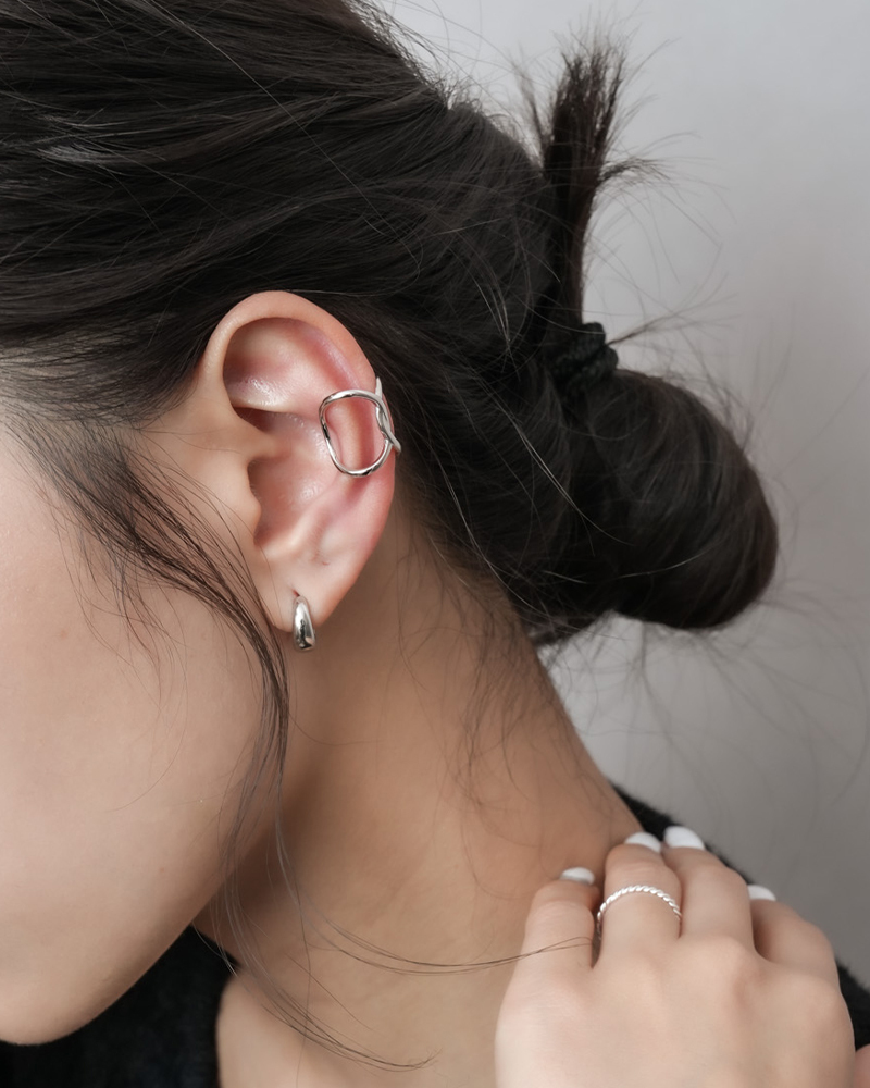 E169 聖瓦倫丁 | 925純銀耳骨夾