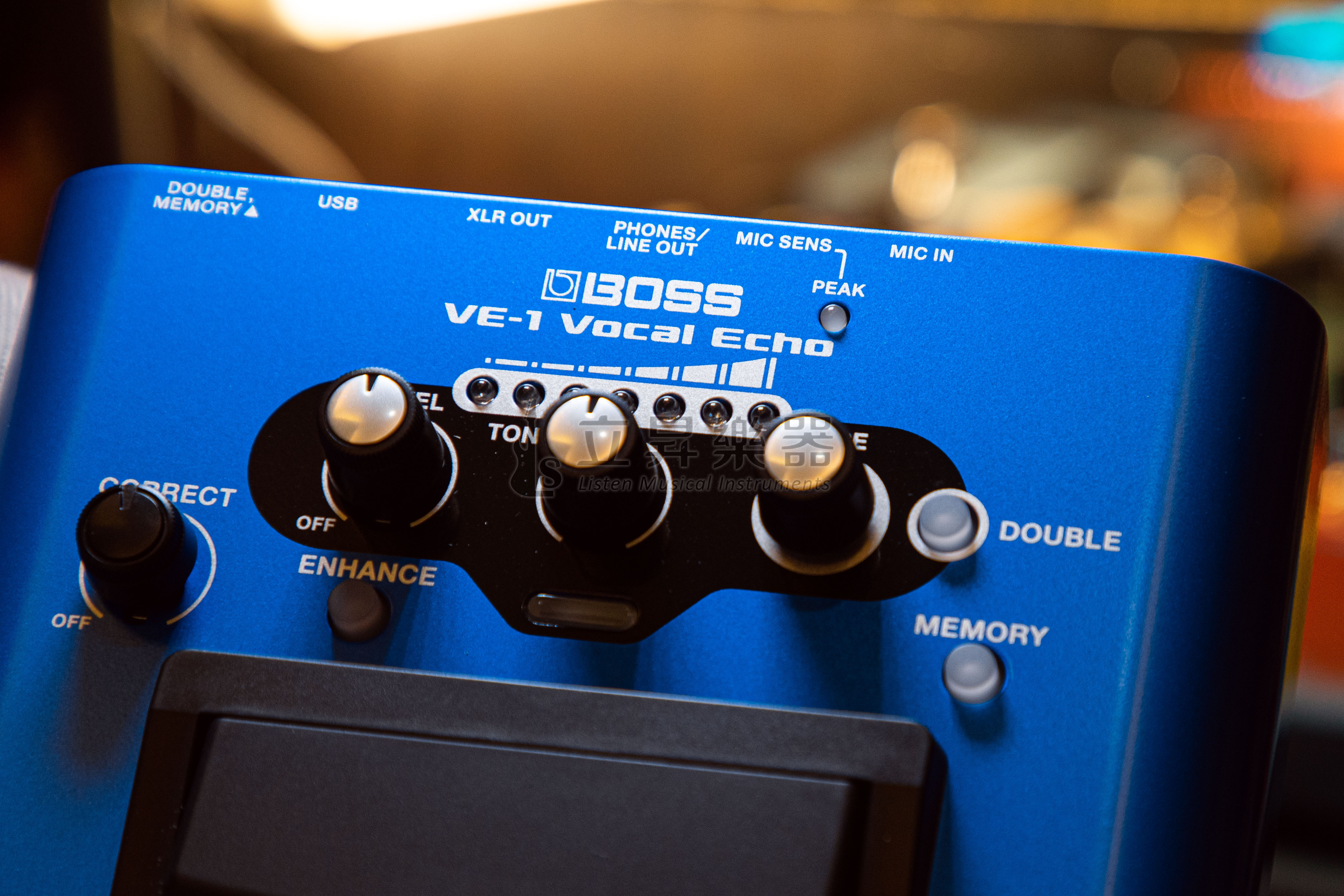 BOSS VE-1 Vocal Echo 人聲殘響效果器