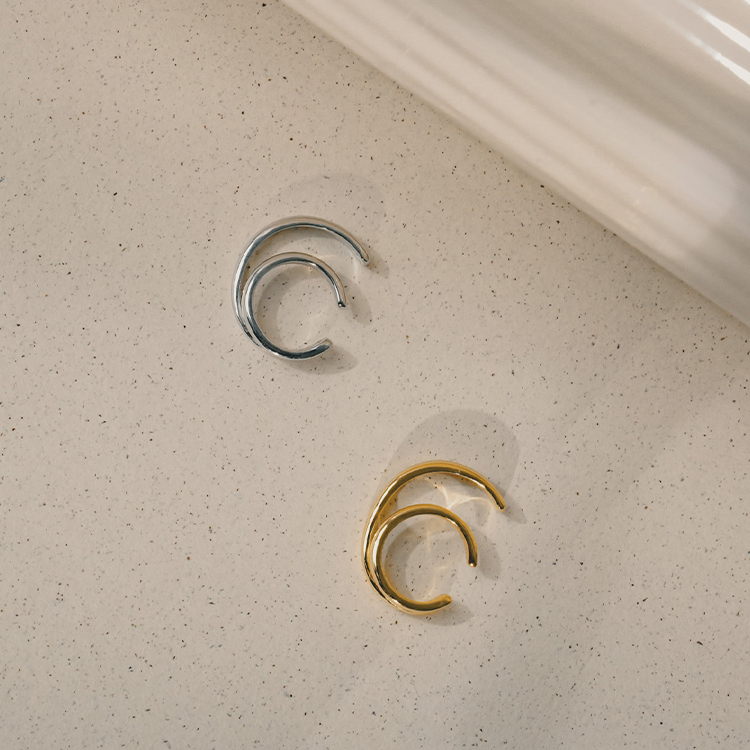 E171 永夜 | 925純銀耳骨夾