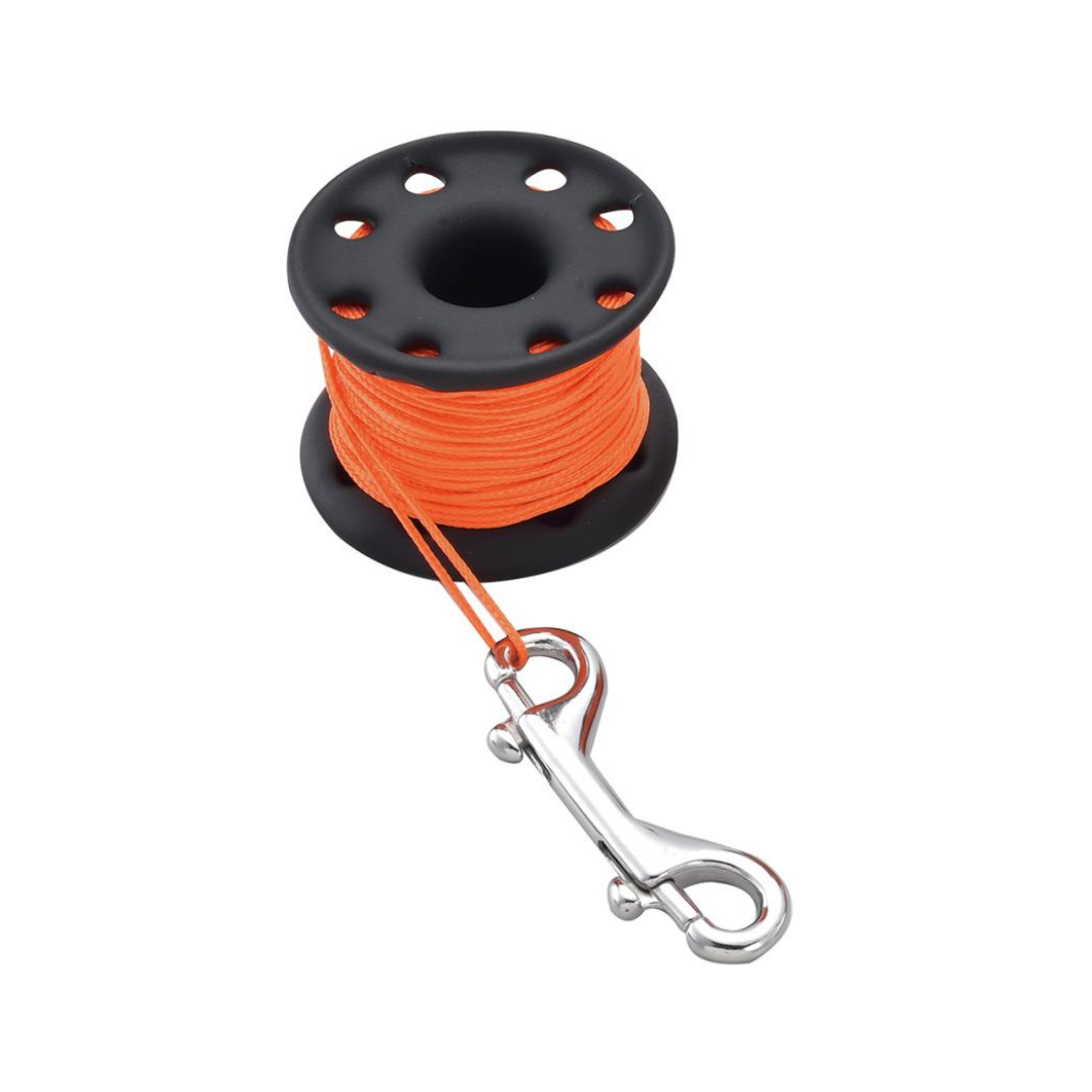 problue 45米 PVC包覆不銹鋼線軸附不銹鋼鉤 AC-92-28S @