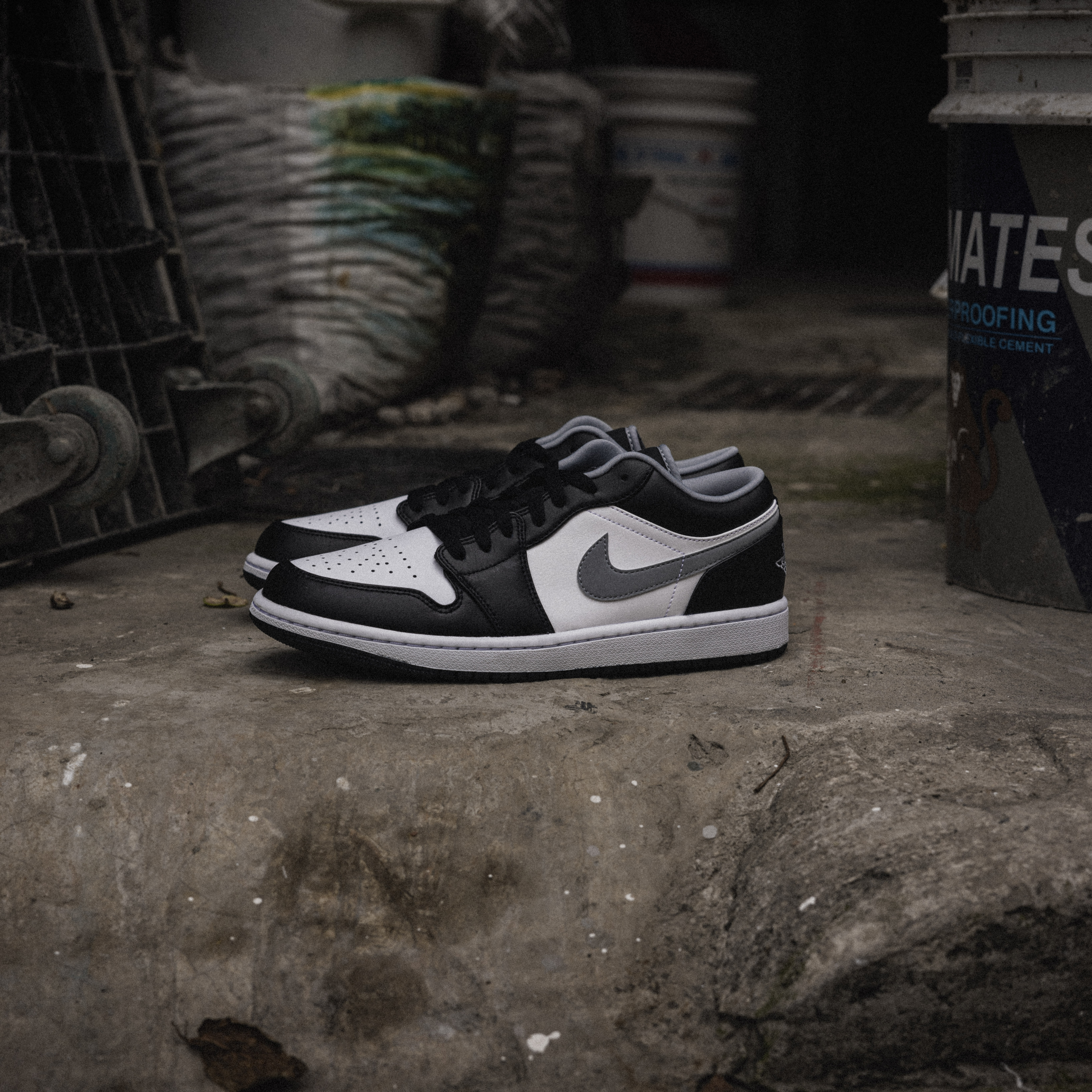 -(A4d)-AIR JORDAN 1 RETRO LOW "SHADOW" 黑灰 影子-553558 040