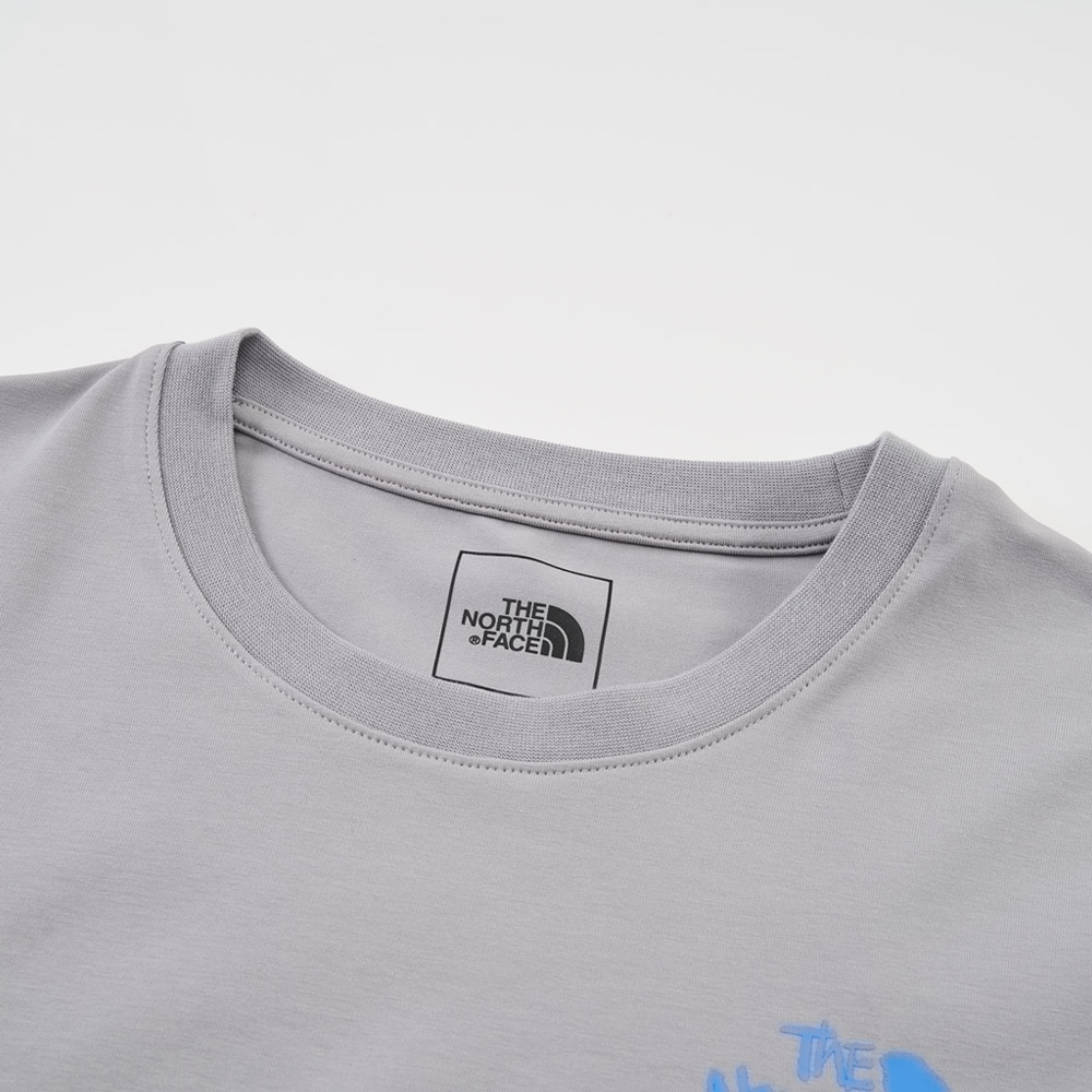 海外限定】The North Face mountain white tee-