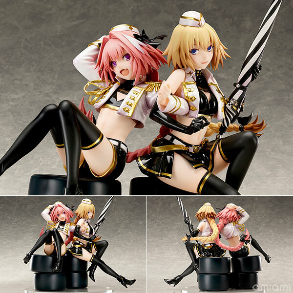 PLUSONE 代理版 PVC Fate/Grand Order 貞德&阿斯托爾福 賽車女郎 Type-Moon Racing Ver.