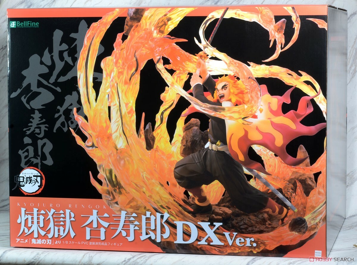 BellFine 代理版 鬼滅之刃 炎柱 煉獄杏壽郎 火焰 特效 1/8 PVC 完成品