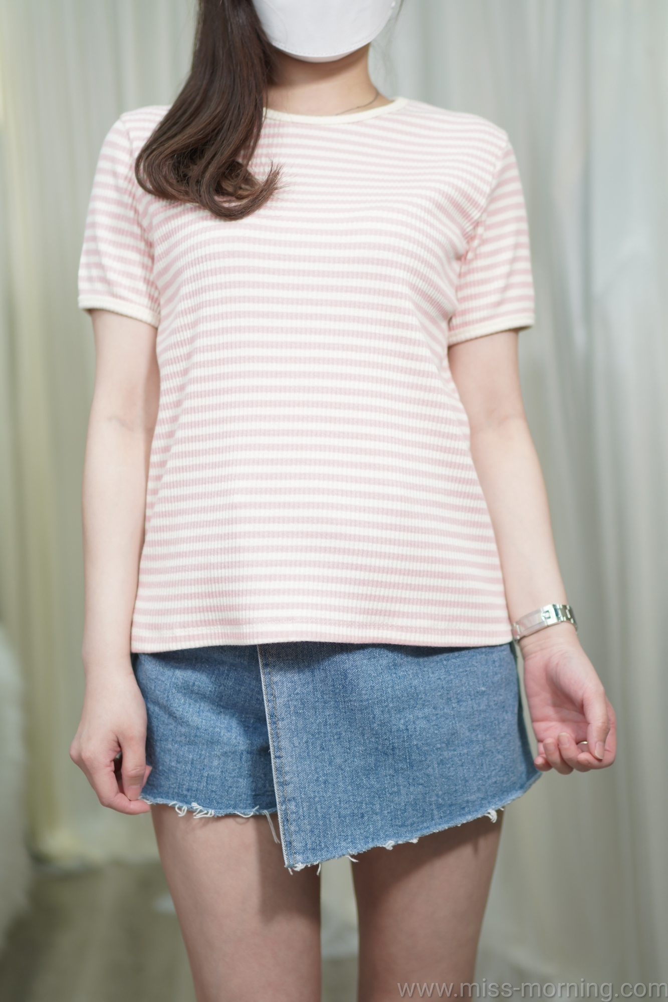 悠閑橫條款上衣(13103)