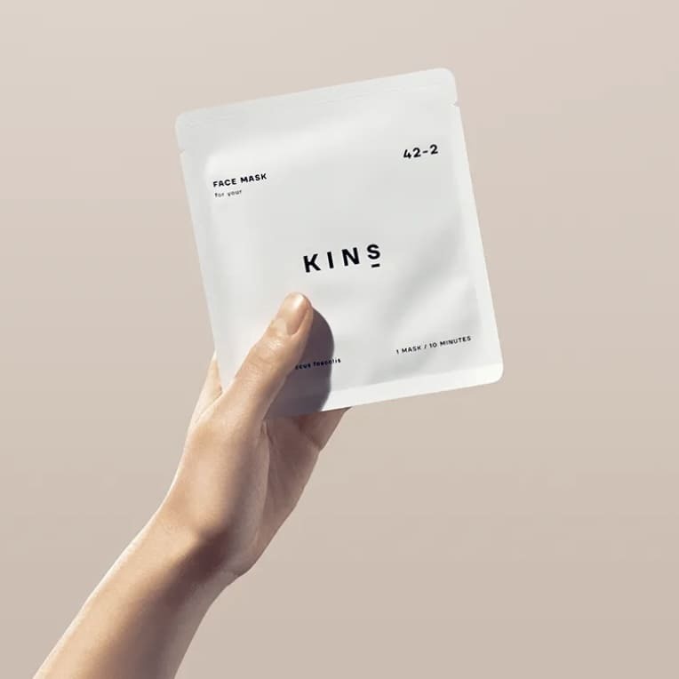 KINS Face Mask 美肌菌保濕面膜 4片