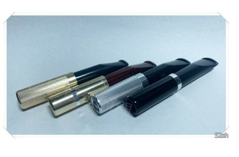 【Denicotea】德國丹尼古堤，彈射型，金屬煙嘴+塑料咬嘴 9mm 晶石 濾芯 煙嘴 濾嘴 禮盒 (附晶石濾芯)