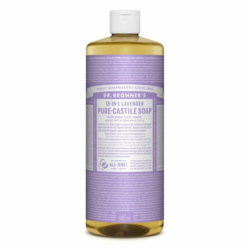 Dr Bronner's 有機薰衣草皂液(32oz)