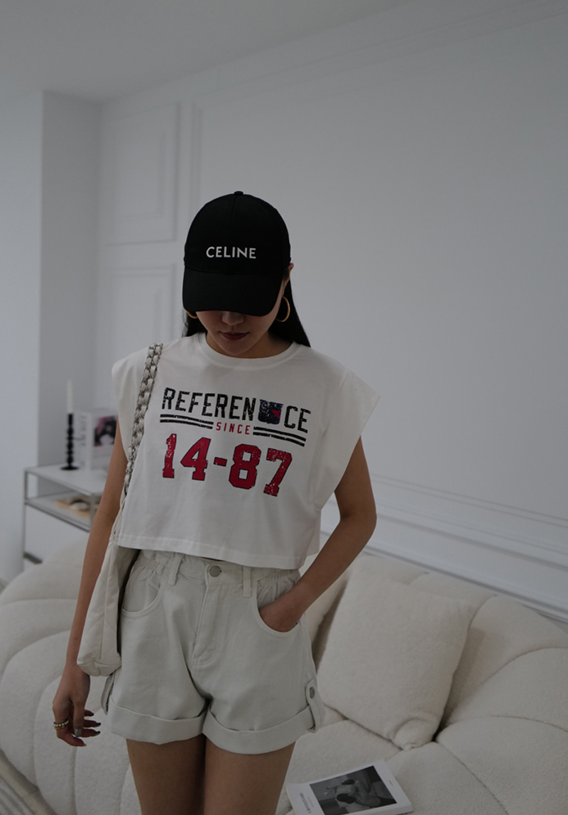 1487短T飛飛袖短版寬T*4色